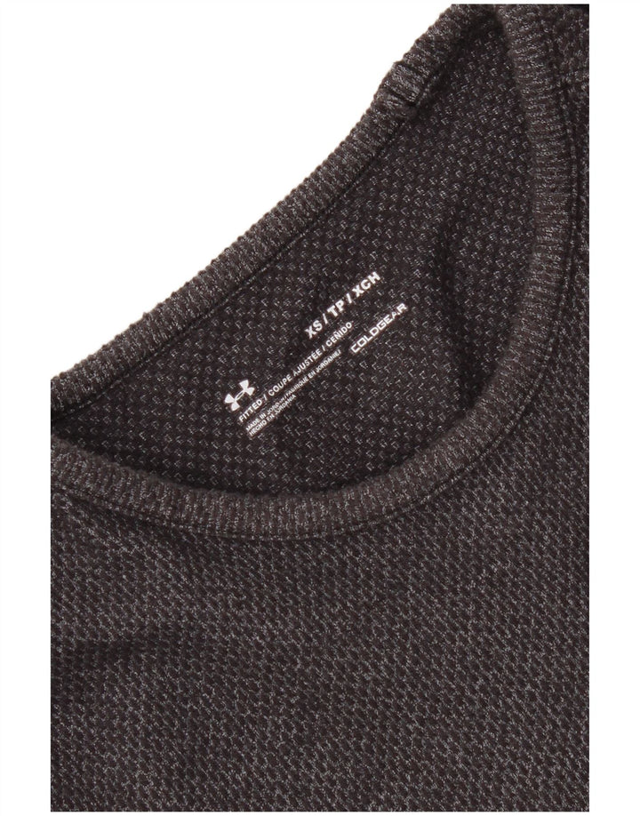 Under Armour Mens Top Long Sleeve XS Grey