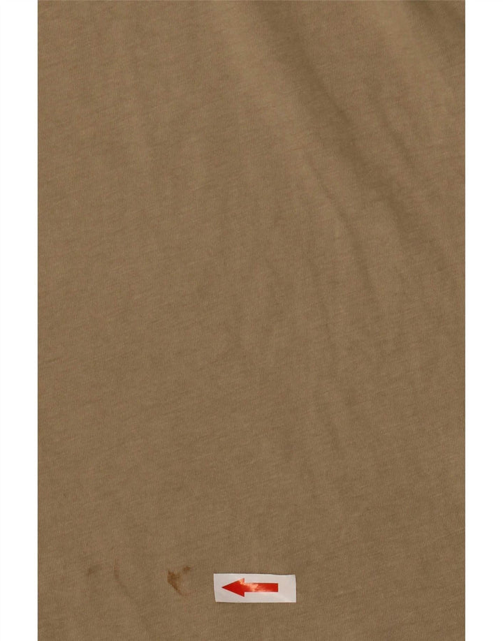 Under Armour Tee-Shirt Heat Gear Homme Kaki Moyen