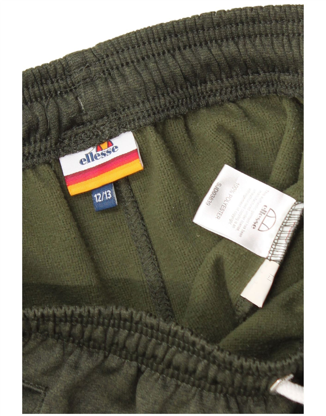Ellesse Sportshorts für Jungen, 12–13 Jahre, Khaki, Polyester