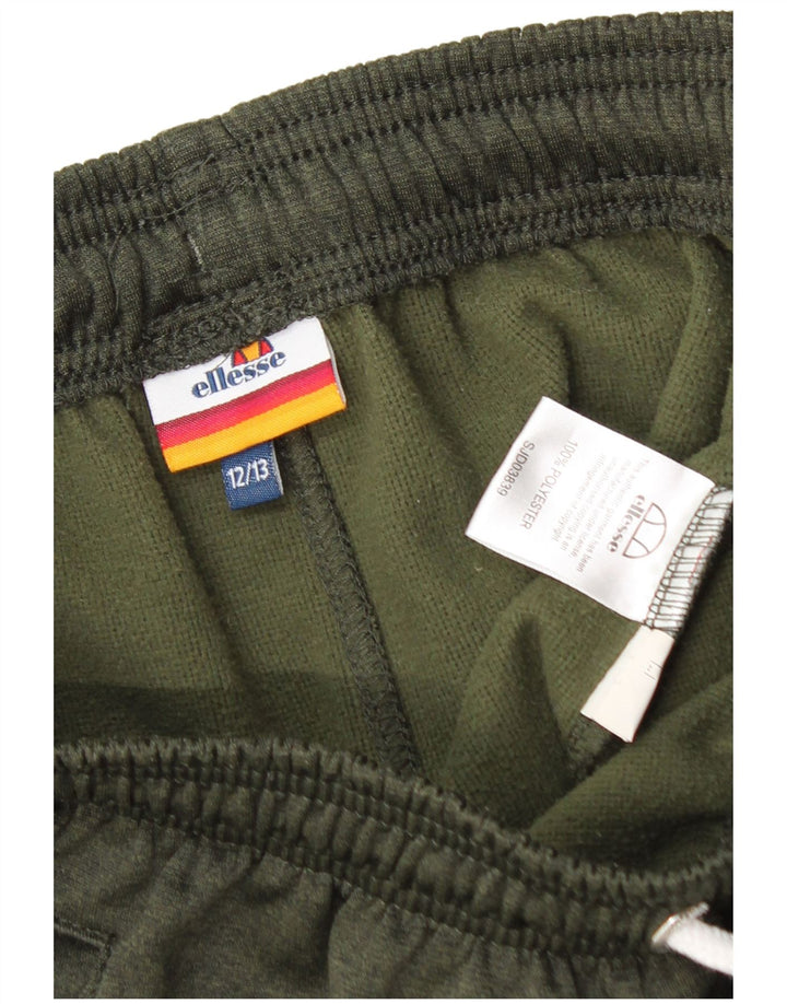 Ellesse Sportshorts für Jungen, 12–13 Jahre, Khaki, Polyester