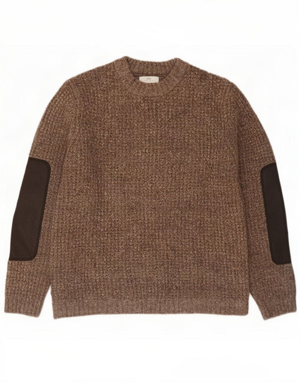 Zara Boys sweater med rund hals 11-12 år Brun Flecked