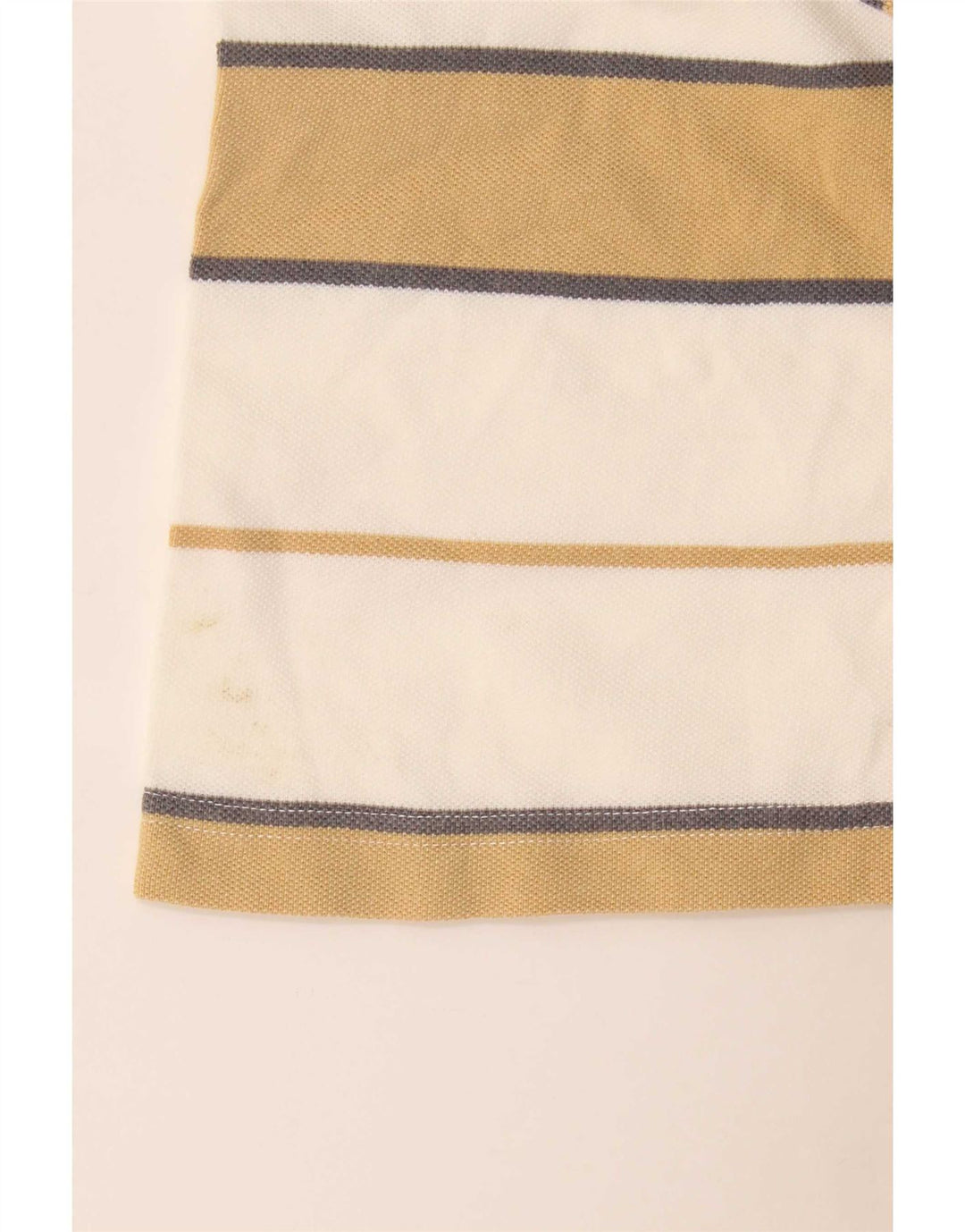 Lotto Polo Homme Large Rayé Blanc