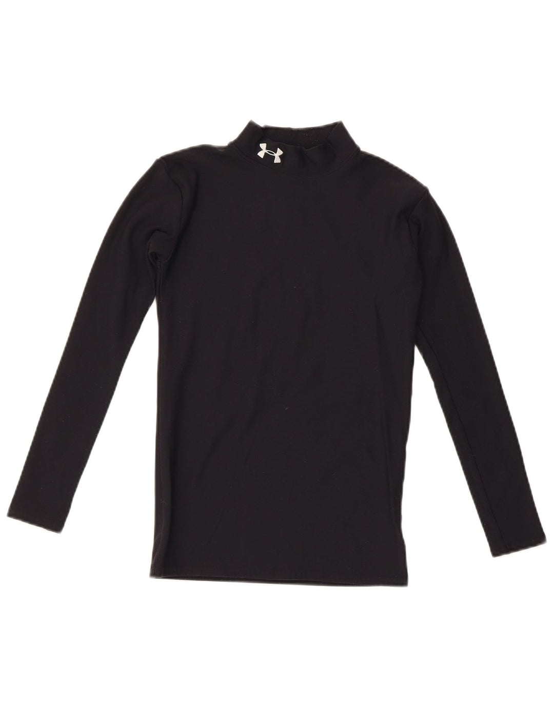 Maglia Under Armour da bambino a manica lunga 11-12 anni Large in nylon nero