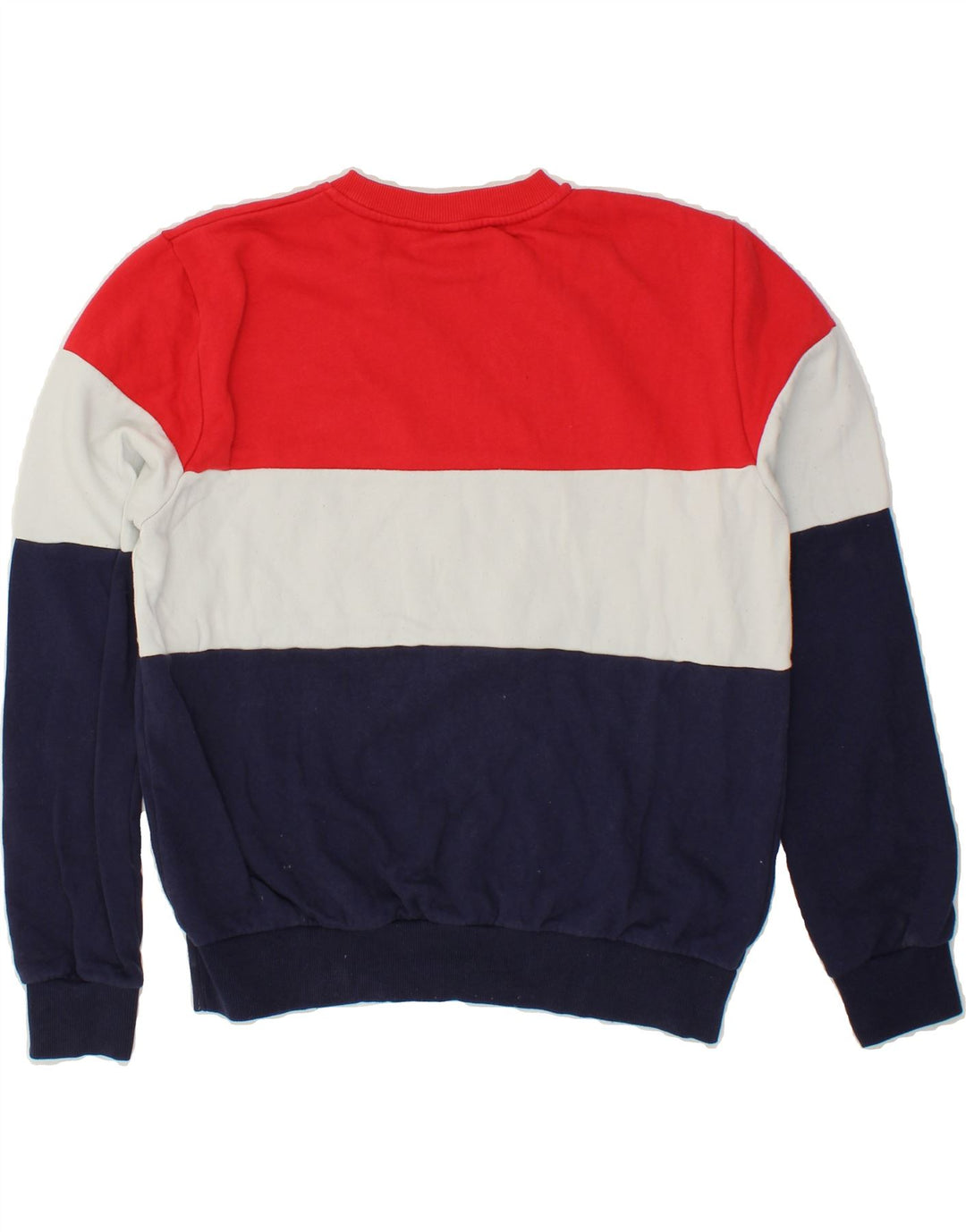 FILA Boys Graphic Sweatshirt Jumper 11-12 Years Medium Multicoloured Vintage Fila and Second-Hand Fila from Messina Hembry 