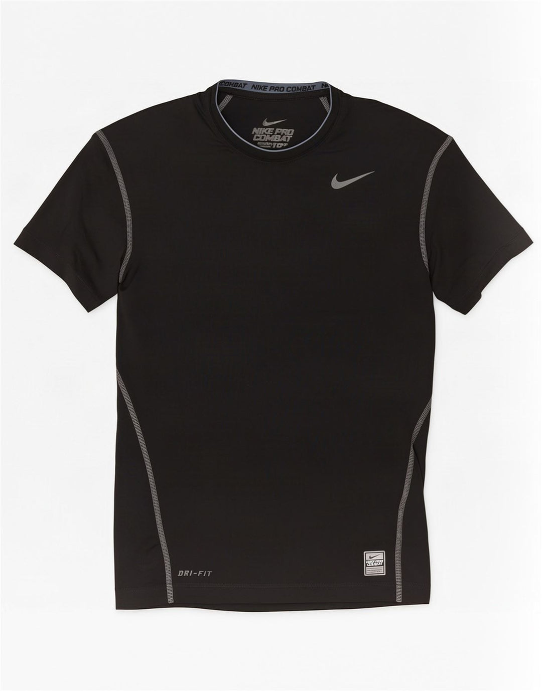 Nike T-shirt top til mænd, stor sort polyester