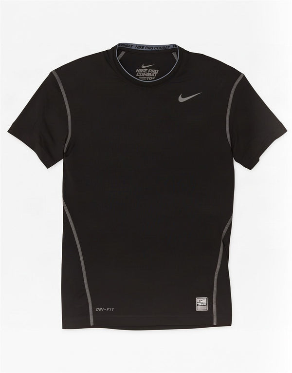 Nike Herren T-Shirt Top Large Schwarz Polyester