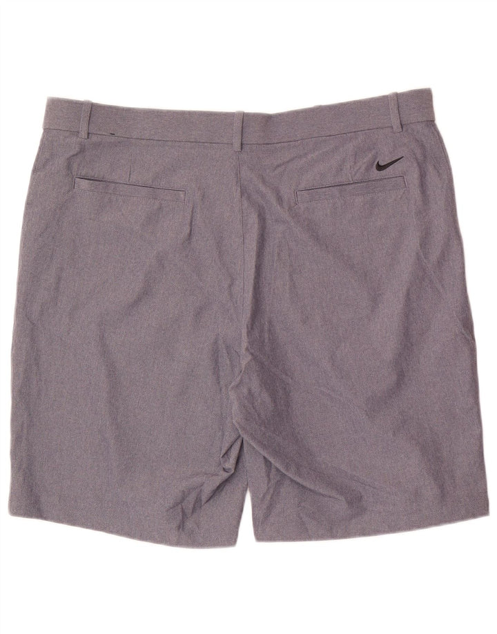Pantaloncini chino Nike da uomo con vestibilità standard W38 XL poliestere grigio