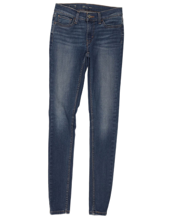 Vaqueros Levi's Mujer Slim Skinny W27 L32 Algodón Azul