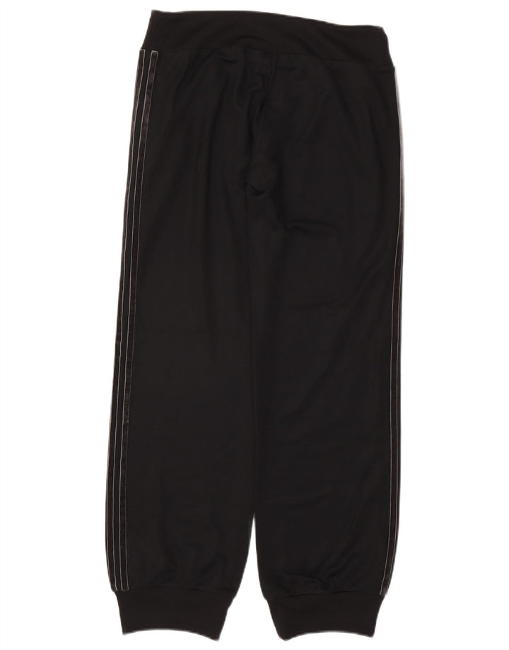 Adidas Womens Tracksuit Trousers Joggers UK 14 Medium  Black Polyester
