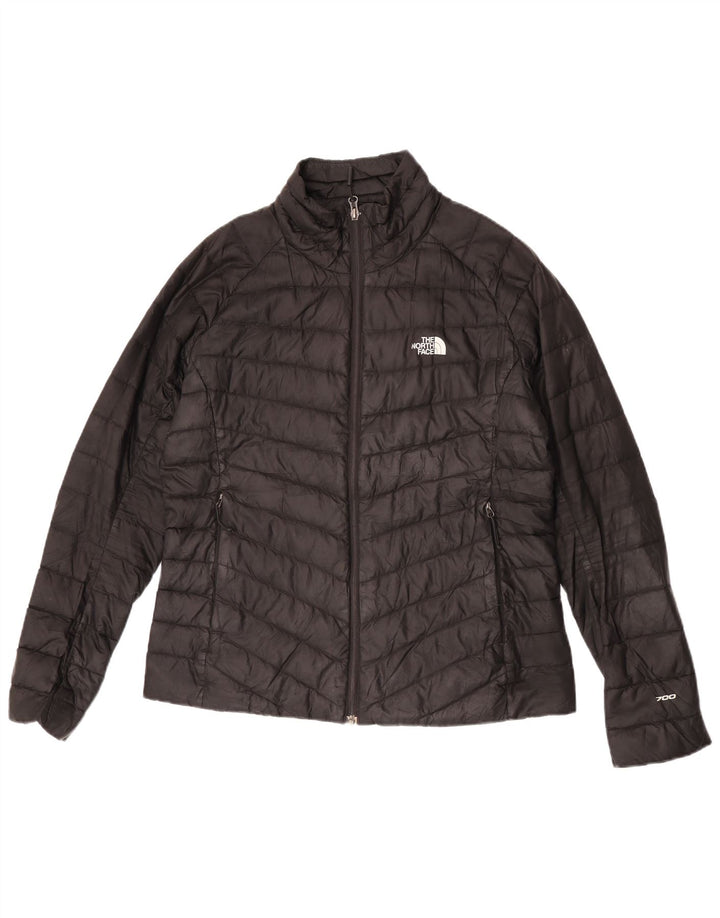 The North Face Womens Padded Jacket UK 16 Large Black Polyester