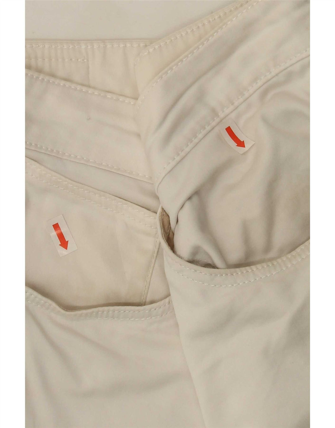 Zara Herren Slim Casual Hose EU 40 Medium W31 L29 Weiß