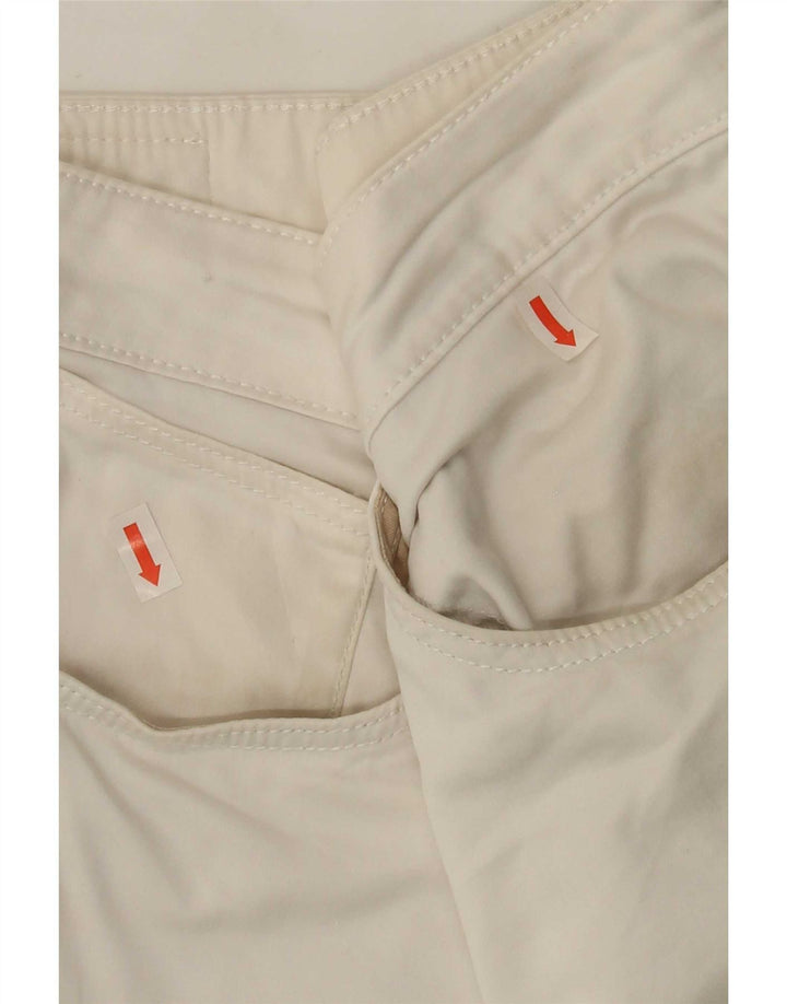 Zara Herren Slim Casual Hose EU 40 Medium W31 L29 Weiß