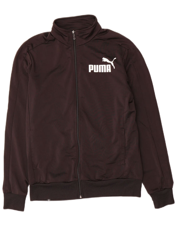 Puma Herre grafisk træningsdragt Topjakke Medium Sort