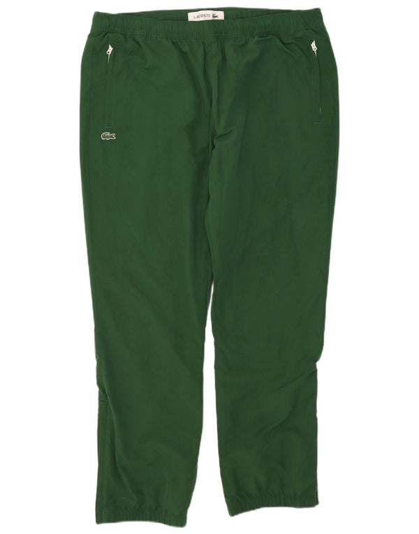 Lacoste Mens Tracksuit Trousers Joggers Size 6 XL  Green Polyester