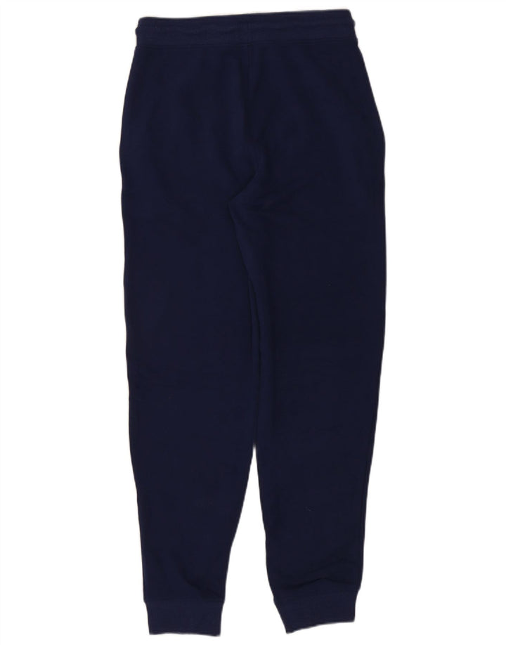 Carrera Mens Tracksuit Trousers Joggers Small Navy Blue Cotton