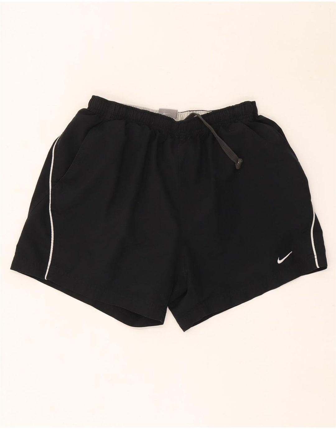 Damskie spodenki sportowe Nike UK 12, średni czarny poliester