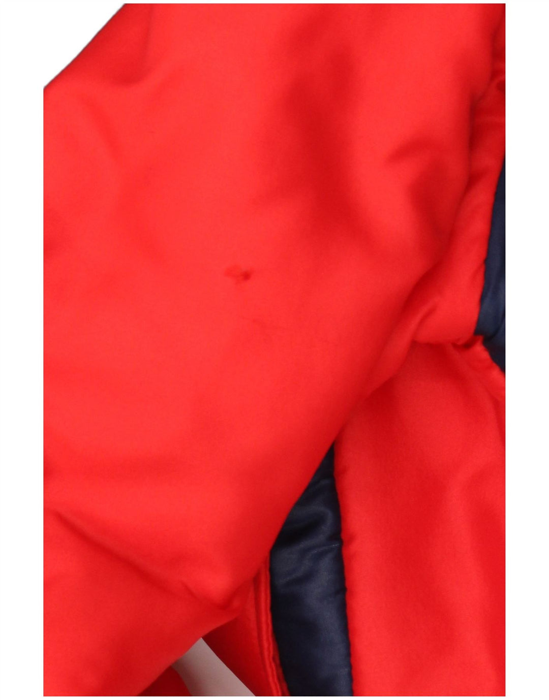 Vintage Mens Padded Jacket IT 48 Medium Red Colourblock Polyamide