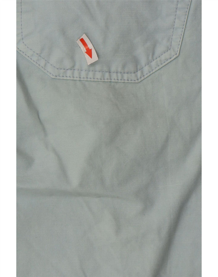 Jeckerson Womens Straight Jeans W34 L34 Blue Cotton