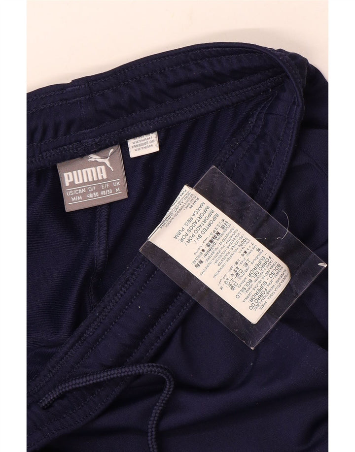 Puma Pantalon de Survêtement Homme Bleu Marine Moyen Polyester