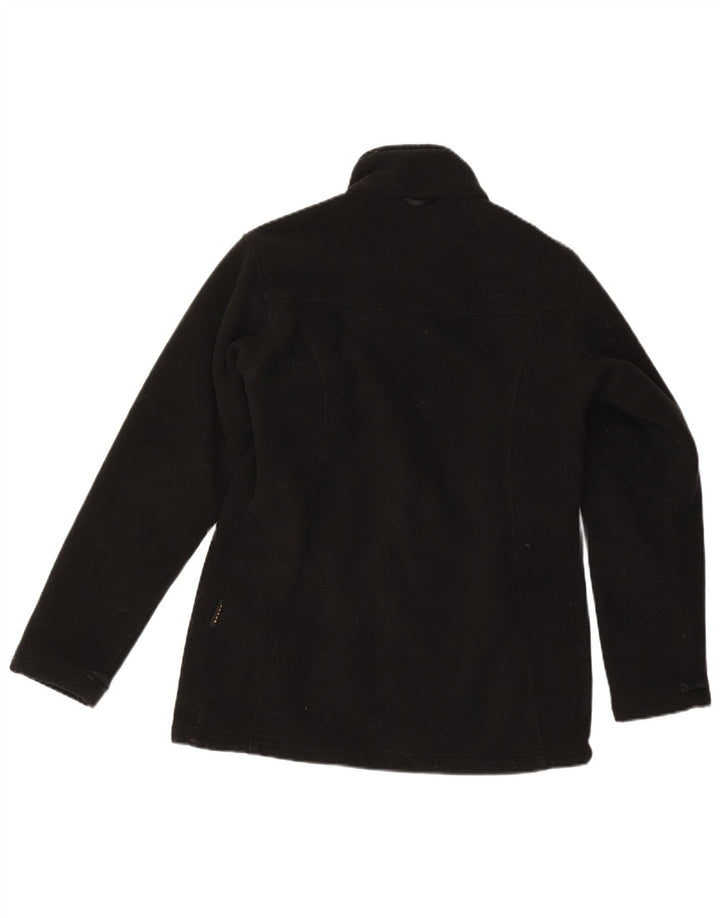 Jack Wolfskin Jachetă fleece pentru femei UK 12/14 Poliester mediu negru