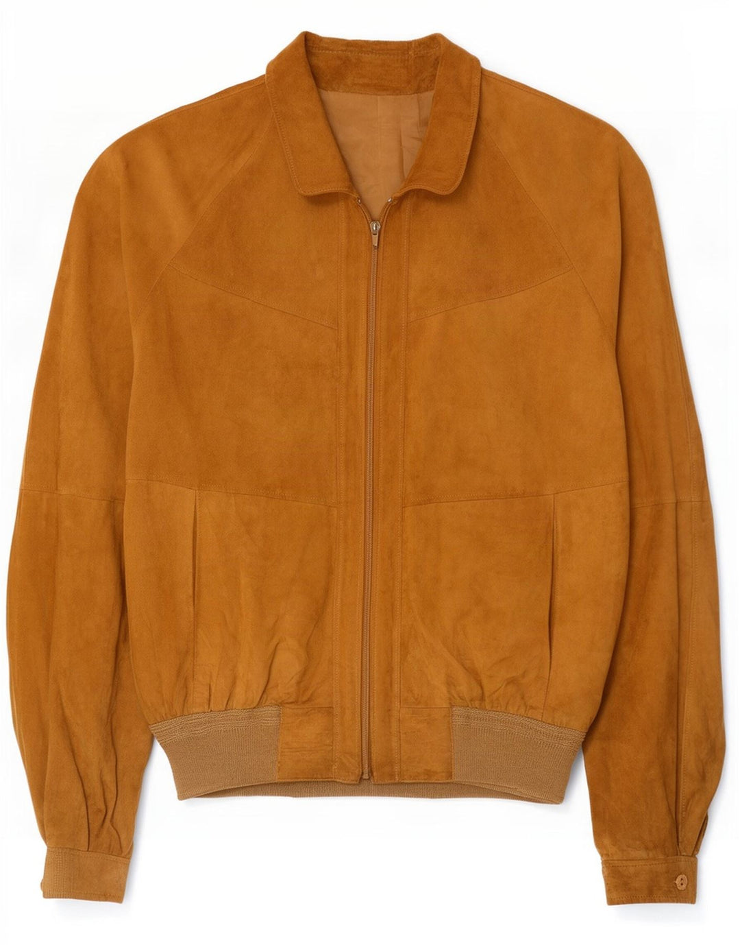 Vintage Ανδρικό Suede Jacket UK 42 XL Beige