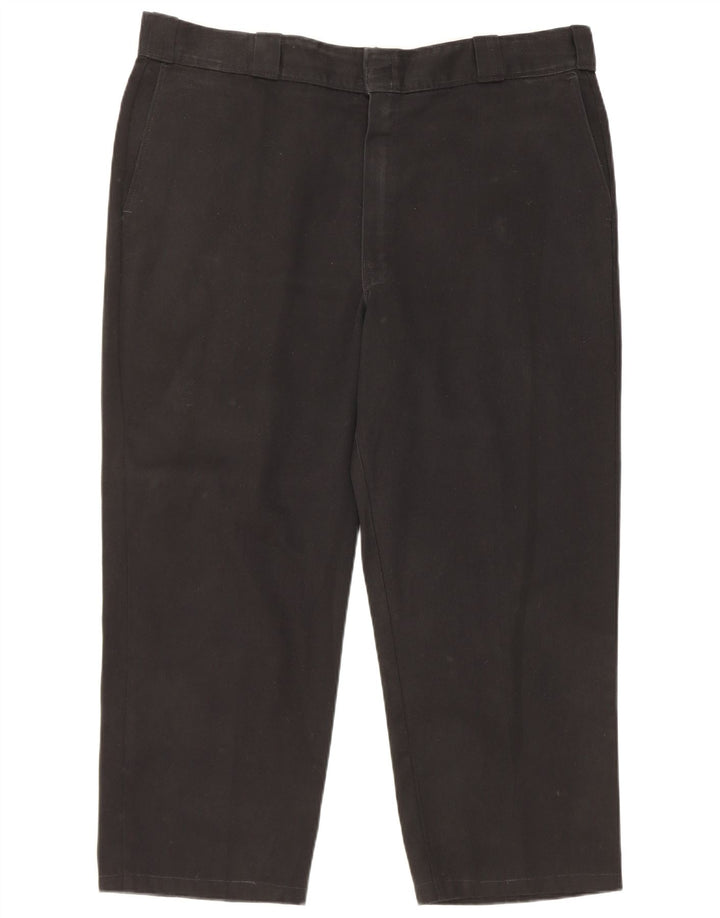 Мужские укороченные брюки Dickies W42 L25, черный полиэстер