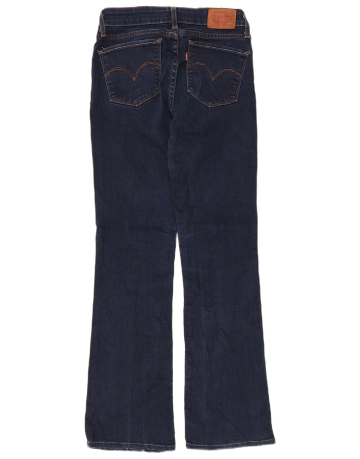 Levi's Womens 715 Bootcut Jeans W26 L28 Navy Blue Cotton
