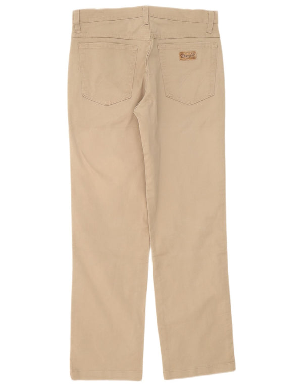 Мужские прямые повседневные брюки Wrangler Texas W32 L32, бежевый хлопок