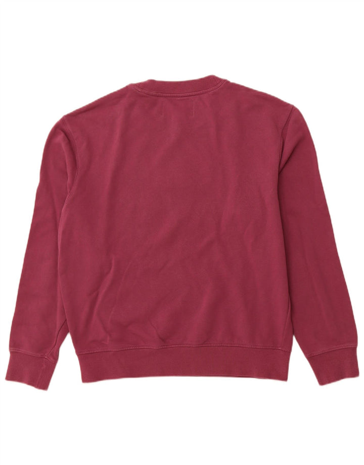CALVIN KLEIN JEANS Mens Graphic Sweatshirt Jumper Medium Purple