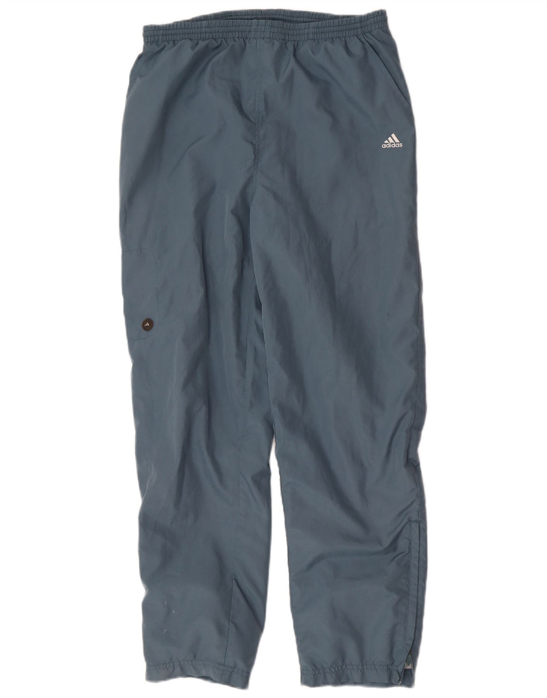 Adidas Damen Trainingshose Jogger UK 12 Mittelblaues Polyester