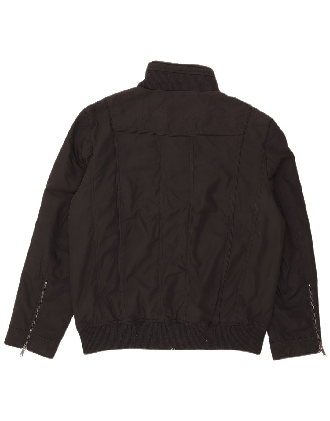 Jack & Jones Mens Utility Jacket UK 44 2XL Black