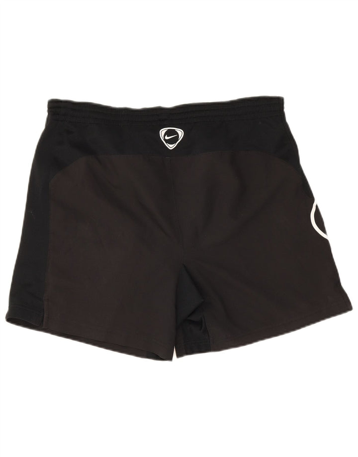 Nike Mens Graphic Sport Shorts Small  Black Colourblock