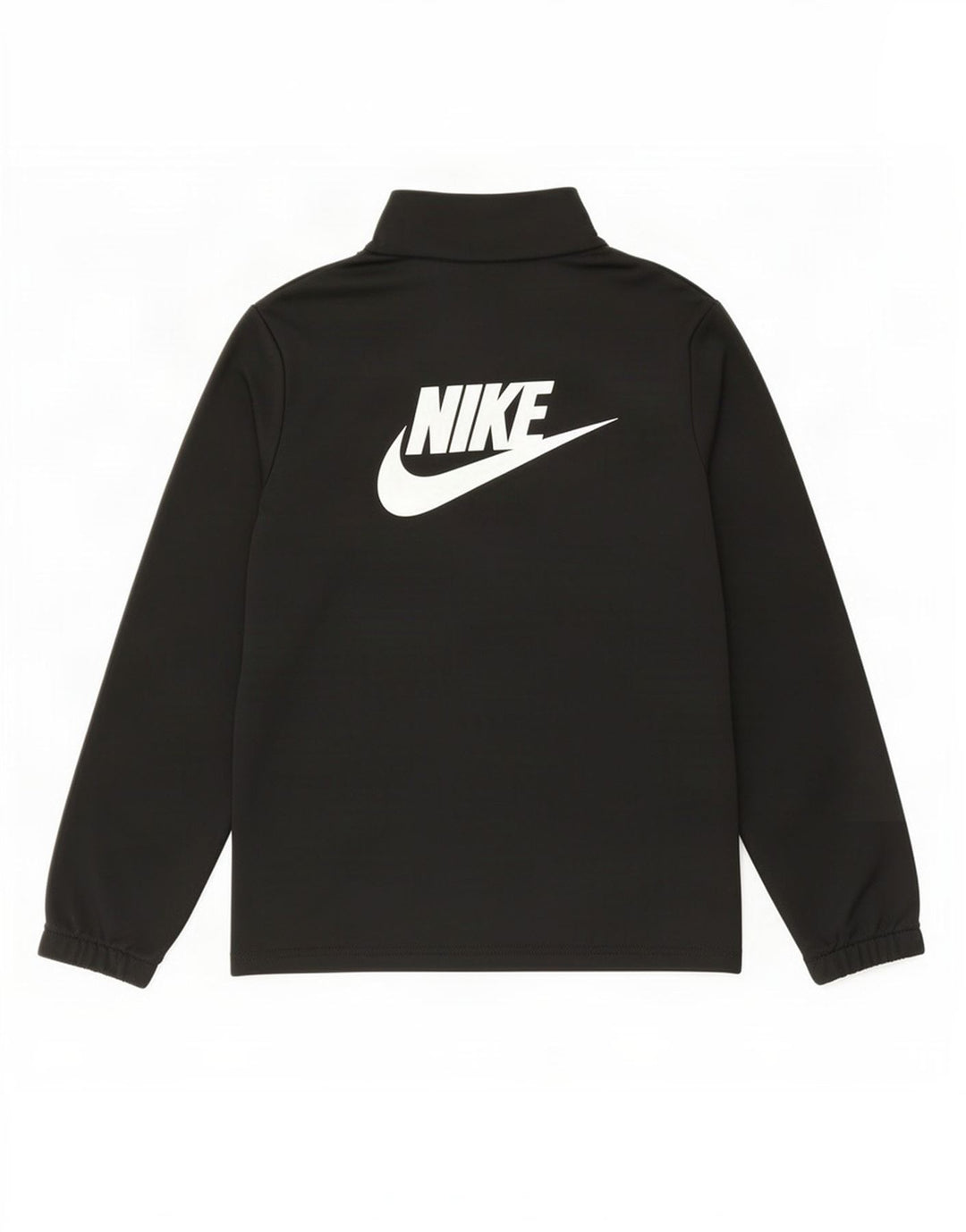 Nike Boys Graphic Tracksuit Top Jacket 12-13 Years Large Black Polyester