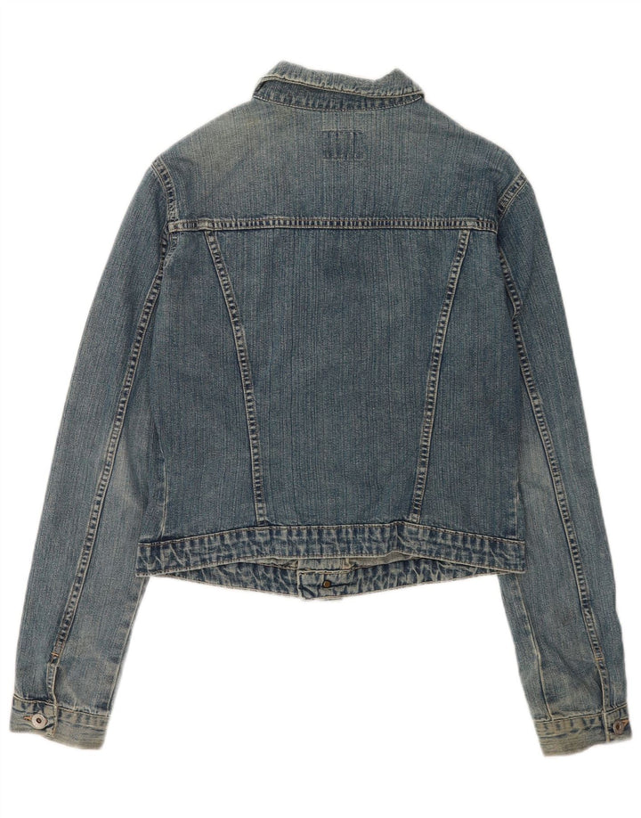 Kookai Boys Denim Jacket 11-12 Years XL Blue Cotton