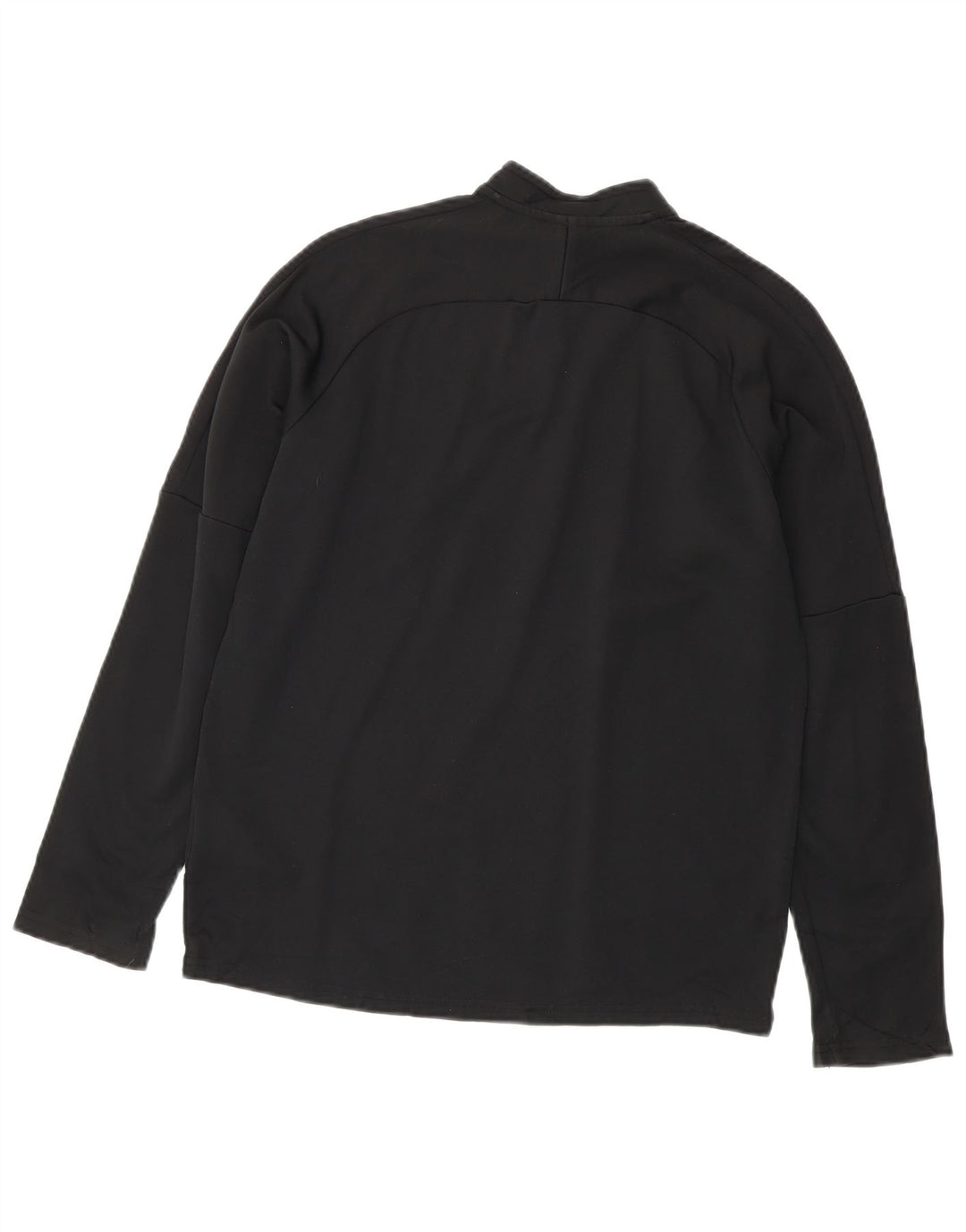 Nike Boys Dri Fit Zip Neck Pullover Tracksuit Top 13-14 Years XL Black