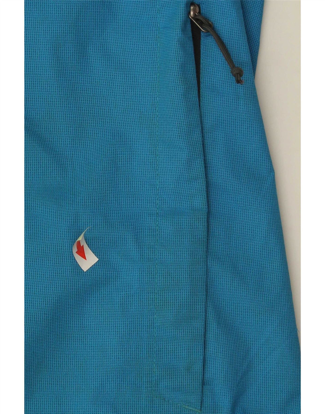 The North Face Mens Hooded Rain Jacket UK 38 Medium Blue Polyester