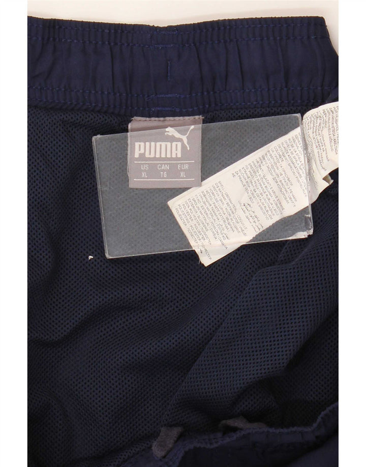Puma Herre grafiske sportsshorts XL marineblå polyester