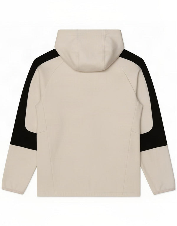 Maglia con cappuccio da donna Puma UK 10 Small White Colourblock Cotton