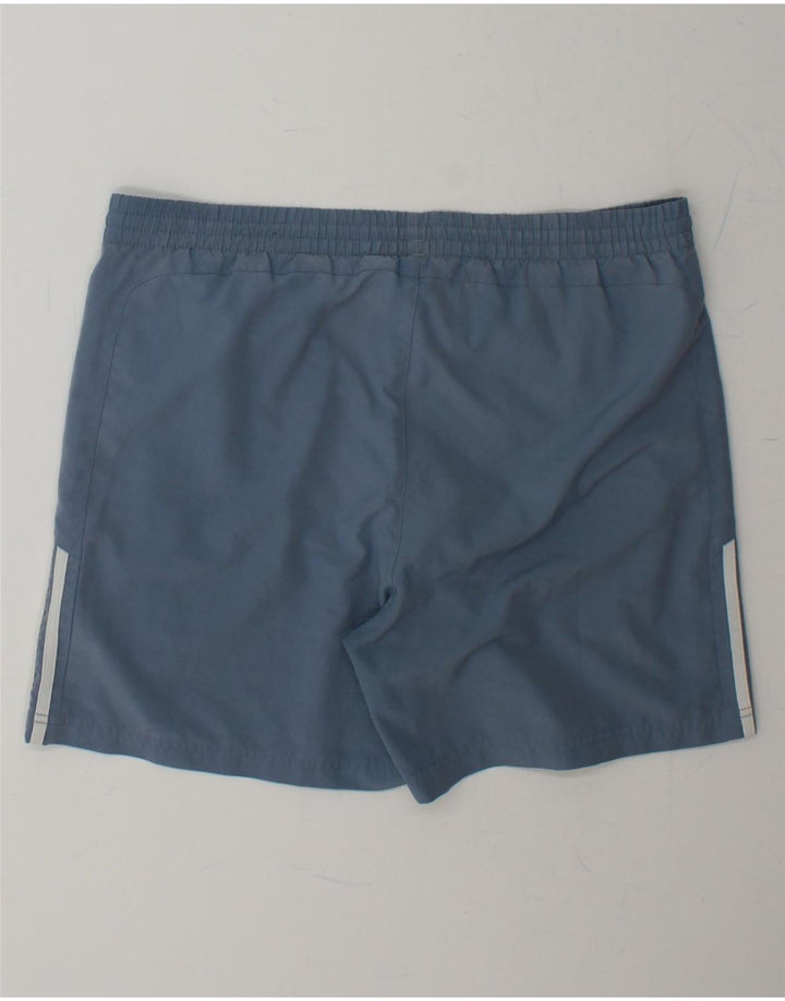 ADIDAS Mens Sport Shorts Medium  Blue Polyester Vintage Adidas and Second-Hand Adidas from Messina Hembry 