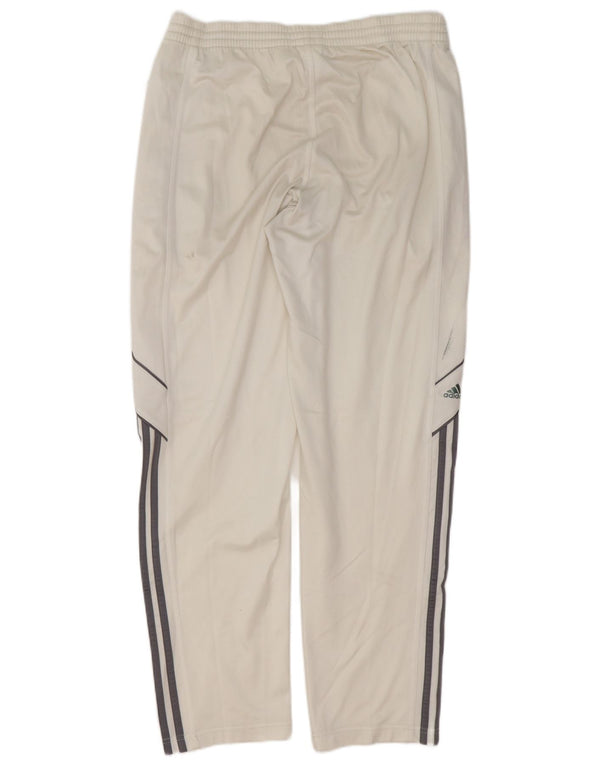 Adidas Pantalon de survêtement pour homme Blanc moyen Polyester