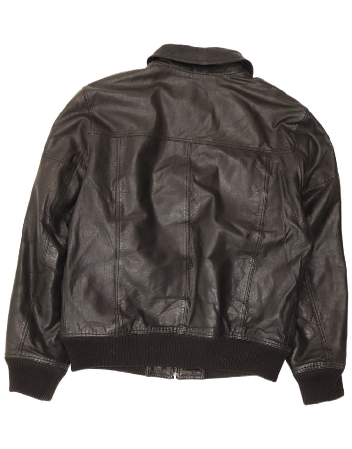 Мужская кожаная куртка Conbipel IT 56 2XL Черная кожа