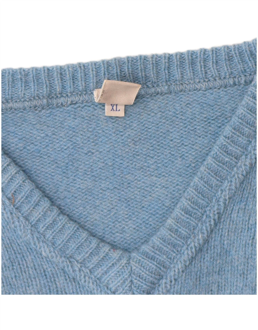 Maglione da uomo con scollo a V North Sails XL in lana blu