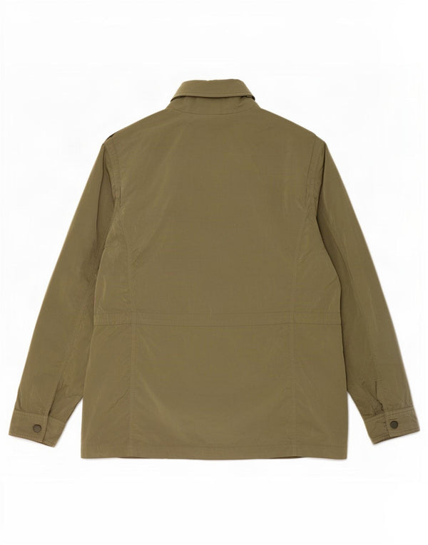 Jaqueta militar masculina Superdry UK 42 XL caqui nylon