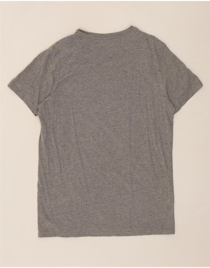 JACK & JONES Mens T-Shirt Top XL Grey Cotton Vintage Jack & Jones and Second-Hand Jack & Jones from Messina Hembry 