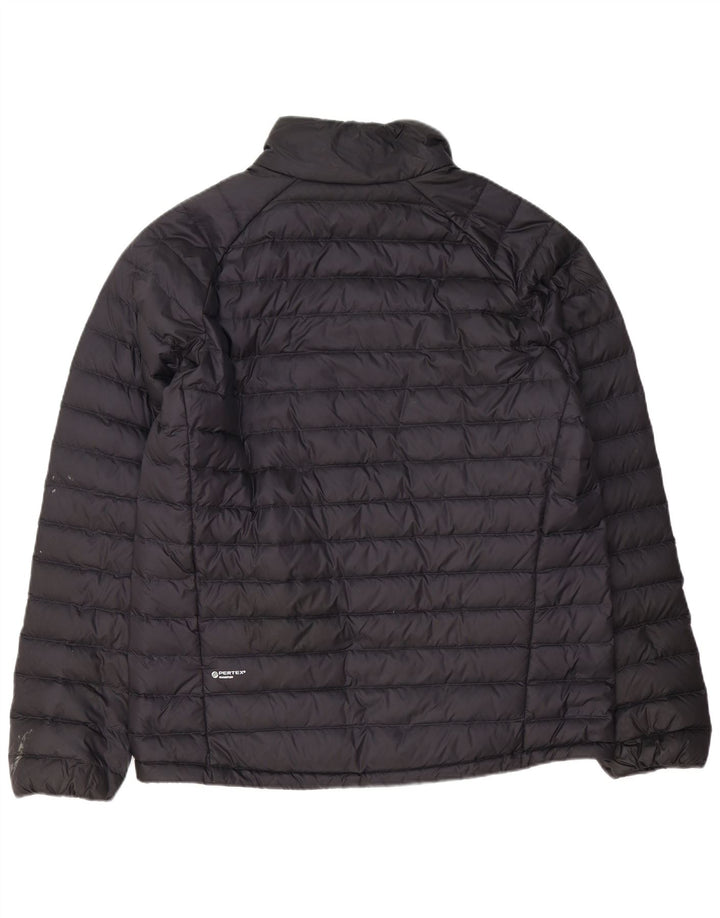 Jack Wolfskin Mens Padded Jacket UK 42 XL Black Polyester