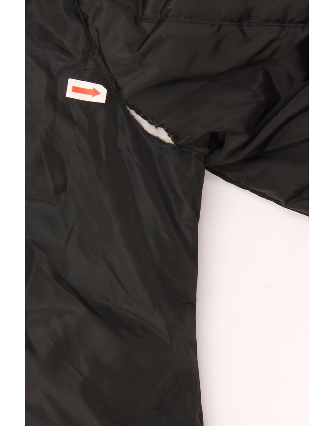 K-WAY Womens Reversible Hooded Padded Coat UK 10 Small Grey Polyester Vintage K-Way and Second-Hand K-Way from Messina Hembry 