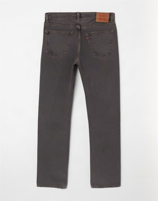 Levi's Mens 529 Low Waist Straight Jeans W32 L32 Grey Cotton