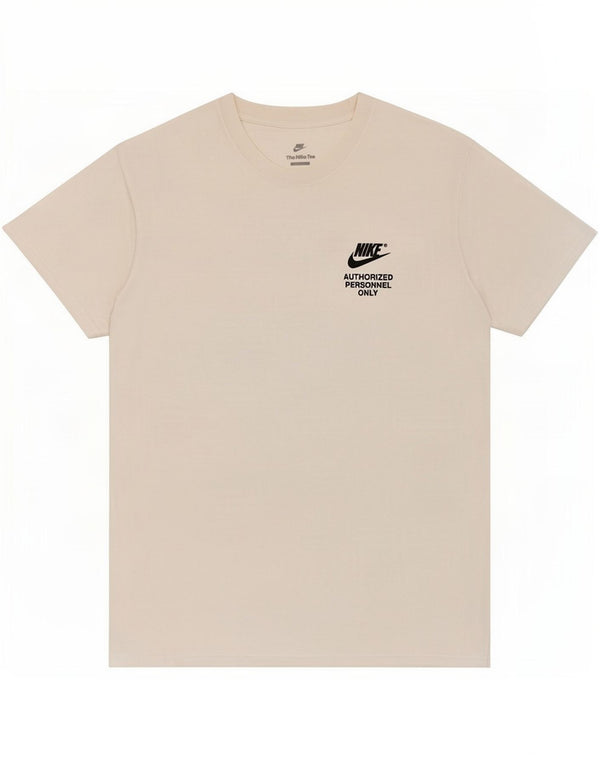 Nike Herre Loose Fit Grafisk T-Shirt Top XL Hvid Bomuld