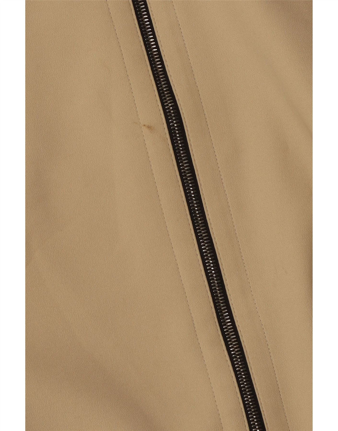 Calvin Klein Dame Overfrakke EU 42 Stor Beige Polyester