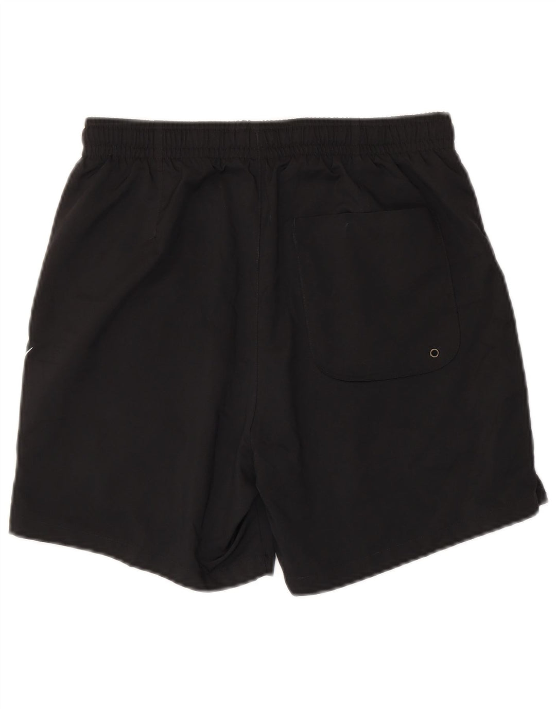 Pantaloncini sportivi con grafica NIKE da uomo piccoli in poliestere nero